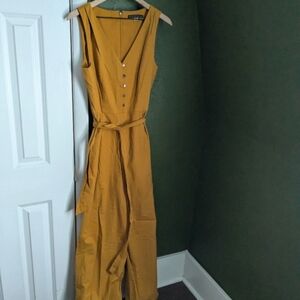 ANTONIO MELANI Mustard Jumpsuit